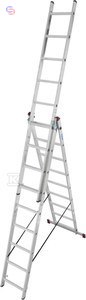 KRAUSE CORDA Drabina wielofunkcyjna 3x9 stopni 2,5m 13,5kg