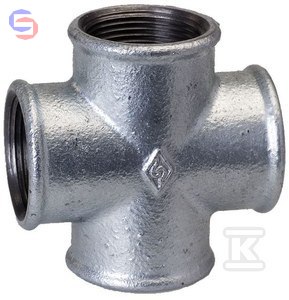 OPAL Czwórnik nakrętny 3/4" ocynkowany NR180 180-5V