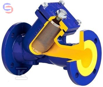 ZETKAMA 821A Filtr siatkowy DN200 PN16 110kg żeliwo