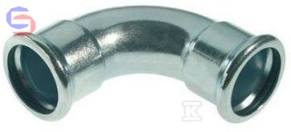 KOLANO 90ST.108X108 STEEL SPRINK. KAN-therm