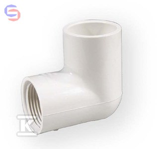 NIBCO Kolano z gwintem nakrętne KW/GW PVC-U 3/4" 0,05x0,03x0,05m