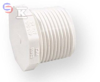 NIBCO Korek z gwintem wkrętny GZ PVC-U 1/2" 0,008kg