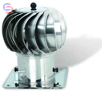 PRODMAX Nasada obrotowa kwasoodporna fi 150 mm stal nierdzewna