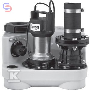 JUNG PUMPEN COMPLI 300E Przepompownia ścieków 32.5kg 0.6x0.54x0.54m