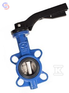 ZETKAMA 497B Przepustnica osiowa DN40 1,73kg 0,07x0,17x0,33m