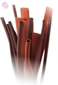 ONNLINE RTS 4,8/2,4 Brązowa Rurka Termokurczliwa 1m