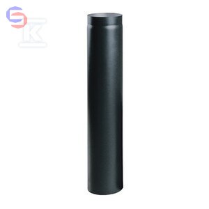 KRZYS-POL CZARNE Rura prosta DN 180 L-1000 mm stalowa czarna