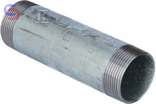 GELDBACH Sztucer ocynk gwint dwustronny 6/4" L=150mm stal