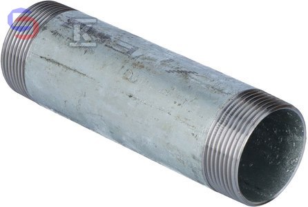 GELDBACH Sztucer ocynk gwint dwustronny 6/4" L=150mm stal