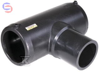 AGRU Trójnik 90° Elektroopor 110 SDR17-SDR7 PE gaz/woda