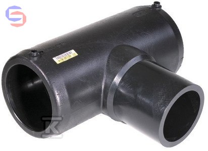 AGRU Trójnik 90° Elektroopor 110 SDR17-SDR7 PE gaz/woda