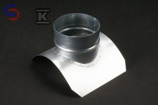 KRZYS-POL TRÓJNIK siodłowy 90° 250x250 ocynk stal