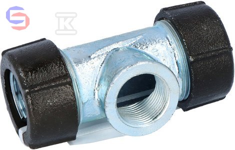 GEBO QUICK Trójnik zaciskowy QT 3/4" stalowy 0,41kg