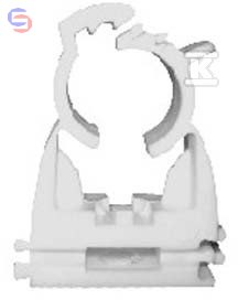 NIBCO Uchwyt pojedynczy NOFIX 1 1/2" PVC-U 0.018kg