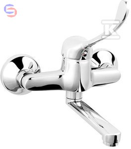 FERRO VASTO MEDICO Bateria umywalkowa ścienna chrom 0.1x0.205x0.15m