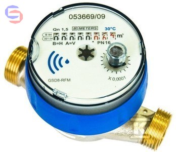 BMETERS GSD8-RFM Wodomierz DN15 Q3=2.5 z modułem radiowym