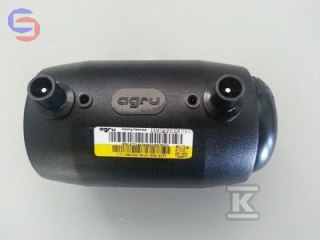 AGRU Zaślepka elektrooporowa 25 SDR11-SDR7.4 PE wod-gaz