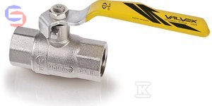 VALVEX 4TECH Zawór kulowy gazowy niklowany DN15 0,25kg