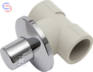 KAN-therm PP FITTINGS Zawór grzybkowy podtynkowy 25 mm PP-R