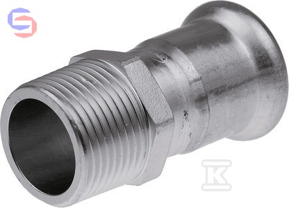 KAN-therm INOX FITTINGS Złączka GZ 54x1 1/2" stal nierdzewna