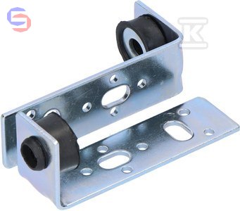 WALRAVEN BIS Mocowanie L kanału wentylacyjnego z tłumikiem 0.03x0.04x0.10m