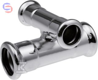 KAN-therm STEEL FITTINGS Czwórnik 90° 18x15 Stal Węglowa