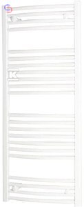 ONNLINE PBT-120/060 Grzejnik łukowy 595W biały RAL9016