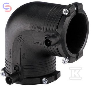 GEORG FISCHER Kolano elektrooporowe 90° DN40 PE100 SDR11 PN10/PN16