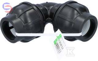 GEBO Kolano zaciskane PP 90° 32x32 PN16 do PE