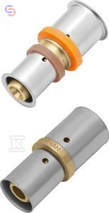 KAN-therm ultraPRESS Łącznik redukcyjny mosiężny 40x20 mm