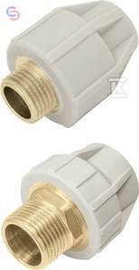 KAN-therm MUFA GZ 20 1/2" PP FITTINGS 0,08kg 56x41x41mm