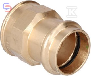 CONEX B PRESS MUFA PRZEJŚCIOWA 28x1 BRĄZ