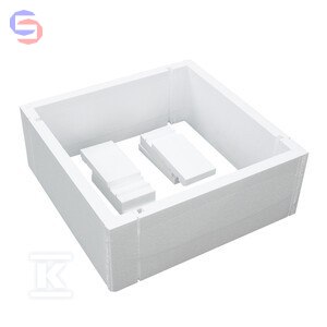 SCHEDPOL Nośnik 80x80x28 cm stalowy do brodzików