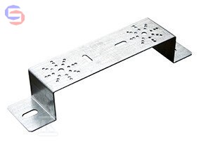 Wavin Tigris Płytka montażowa pod baterię wygięta 0,05x0,07x0,3m + 6 wkrętów