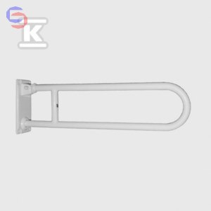 EKOTECH Ergoplus Poręcz uchylna 80cm biała malowana proszkowo