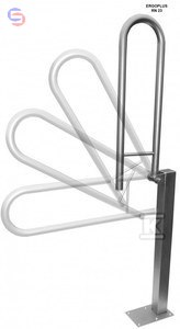 EKOTECH ERGOPLUS INOX Uchwyt uchylny podnoszony 1,4x0,3x0,15m 5kg