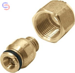 KAN-therm PRESS FITTINGS SCA Przyłączka mosiężna 16 G3/4"