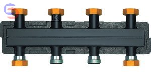 FLAMCO Rozdzielacz 3 obwody 1" 0.53x0.22x0.15m 5.36kg