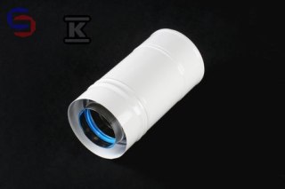 KRZYS-POL SKK Rura kominowa biała 80/125 L250 mm kondens/turbo