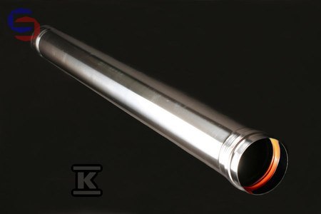 KRZYS-POL SJK Rura kominowa DN60 L-1000 mm stalowa jednościenna z uszczelką