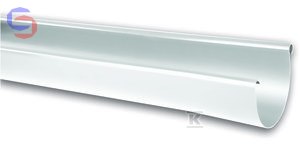 RYNNA DACHOWA PVC 150X4000 BIAŁY KACZMAREK