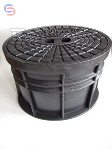 KZO WODA Skrzynka uliczna do hydrantów H310 PEHD 0.31x0.32x0.42m 11.2kg