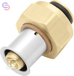 KAN-therm PRESS Śrubunek zaprasowywany 16x2 G3/4" mosiężny