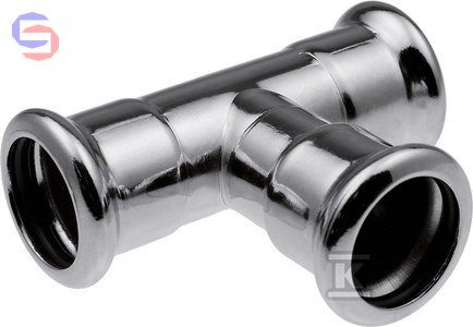 KAN-therm STEEL FITTINGS Trójnik 54x54x54 mm stal węglowa