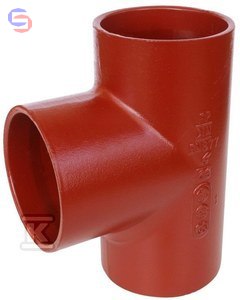 PREIS SML Trójnik żeliwny bezkielichowy 100x80/88 mm