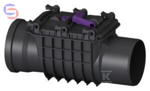 KESSEL Staufix Zawór zwrotny DN150 Typ 2 stal/tworzywo 2.8kg