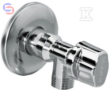 VALVEX EKO Zawór kątowy kulowy 1/2"x3/4" chrom