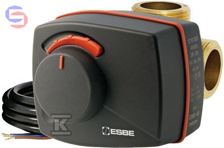 ESBE VRG131DN25 + ARA661 230V Zawór 3-drożny KVS10
