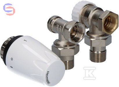 IMI HEIMEIER CALYPSO Zestaw termostatyczny DN15 kątowy 0,5kg