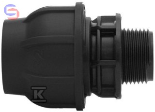 GEBO Złączka zaciskowa PP 75x2 1/2" GZ PN10 do rur PE